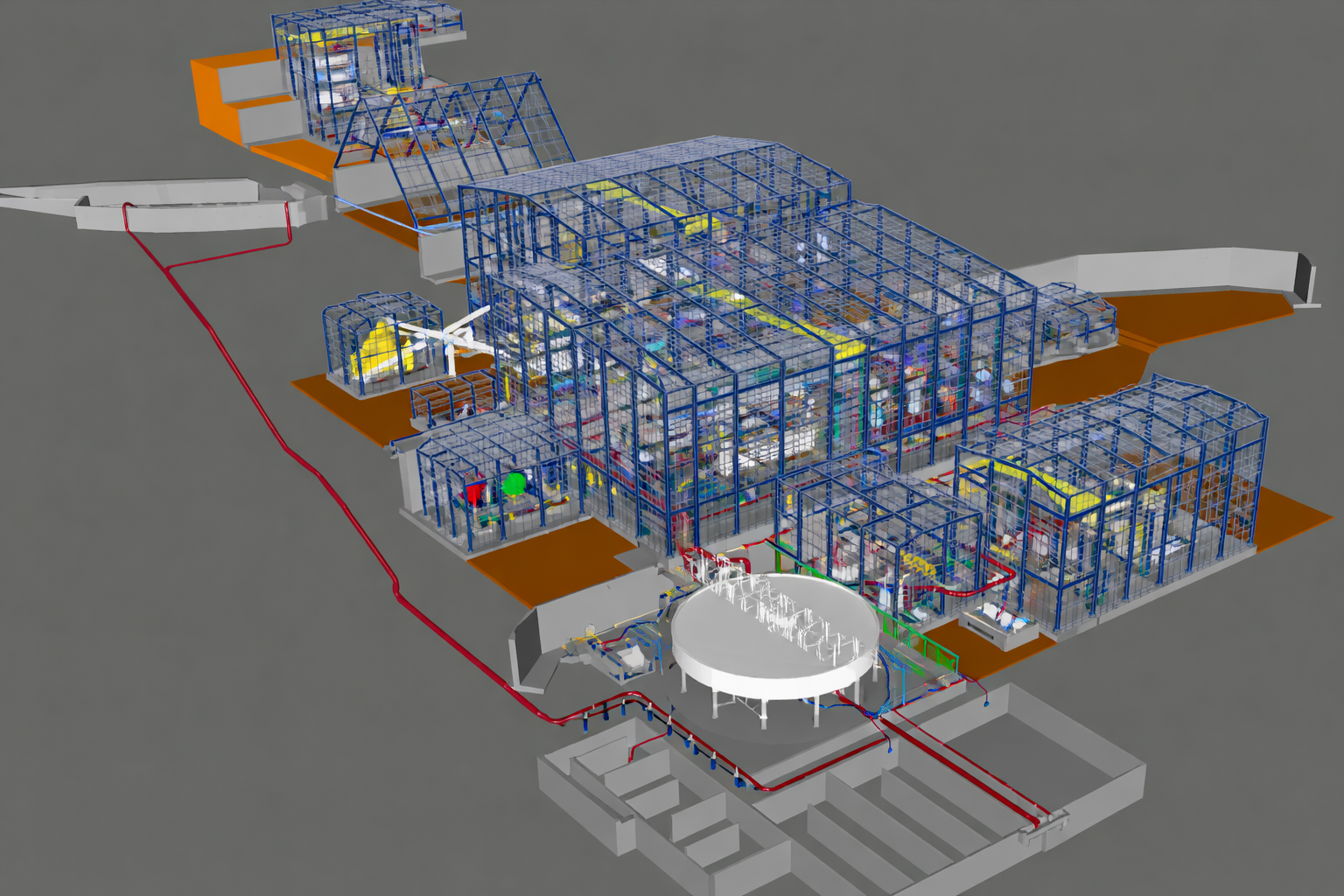 Altın Cevheri Zenginleştirme Tesisi Mühendislik, Borulama Tedariği, İmalat, Yapım ve Devreye Alma İşleri 