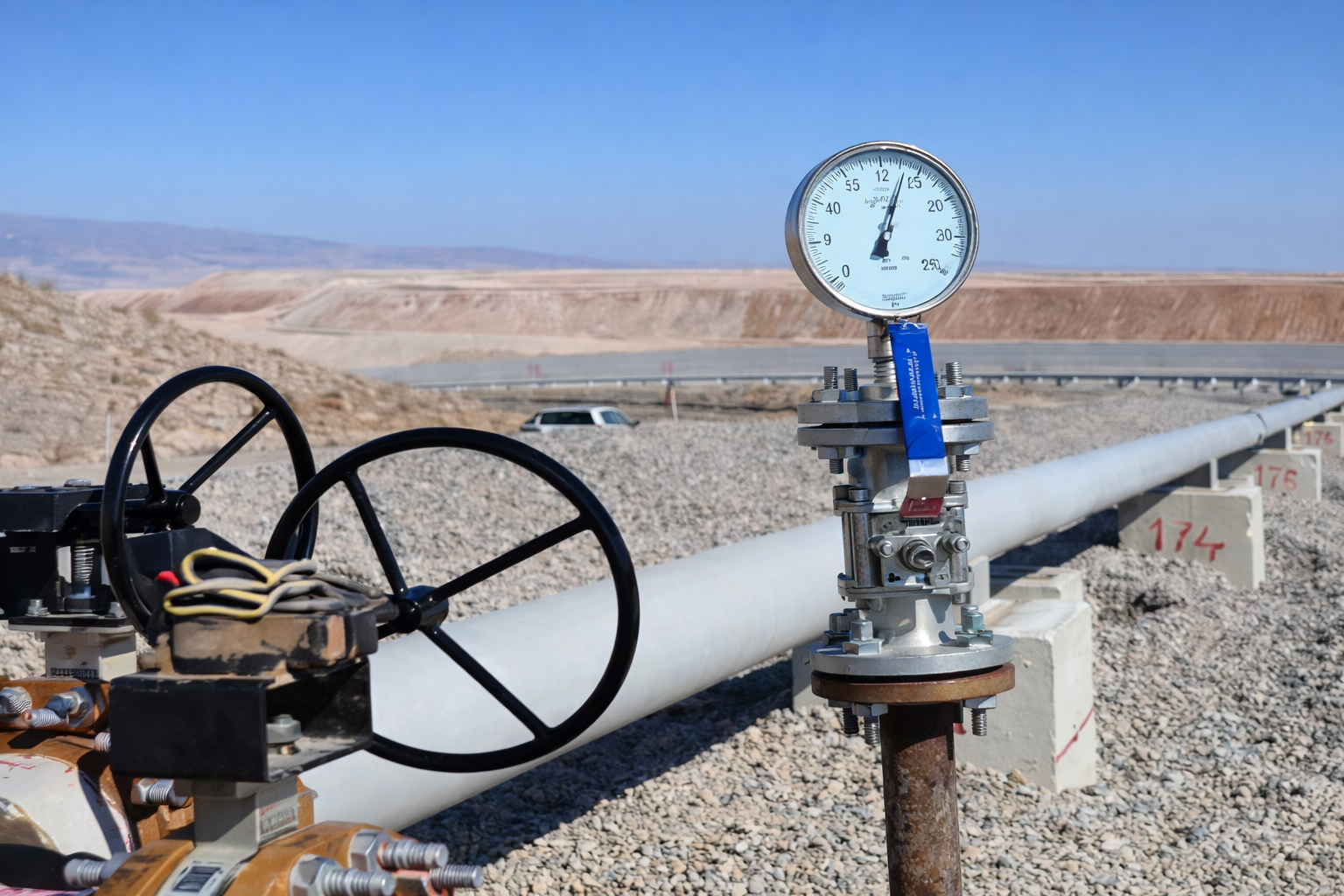 Yığın Liçi Çözelti Dağıtım Boru Hattı Tedariği, İmalat, Yapım ve Devreye Alma İşleri 