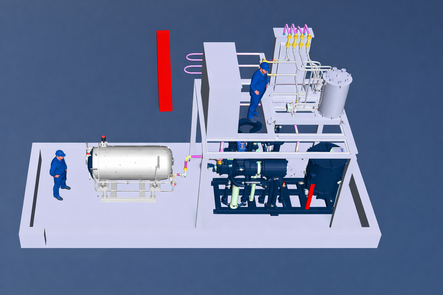 ADR Tesisi Cıva Retort Sistemi Tedarik ve İmalat İşleri