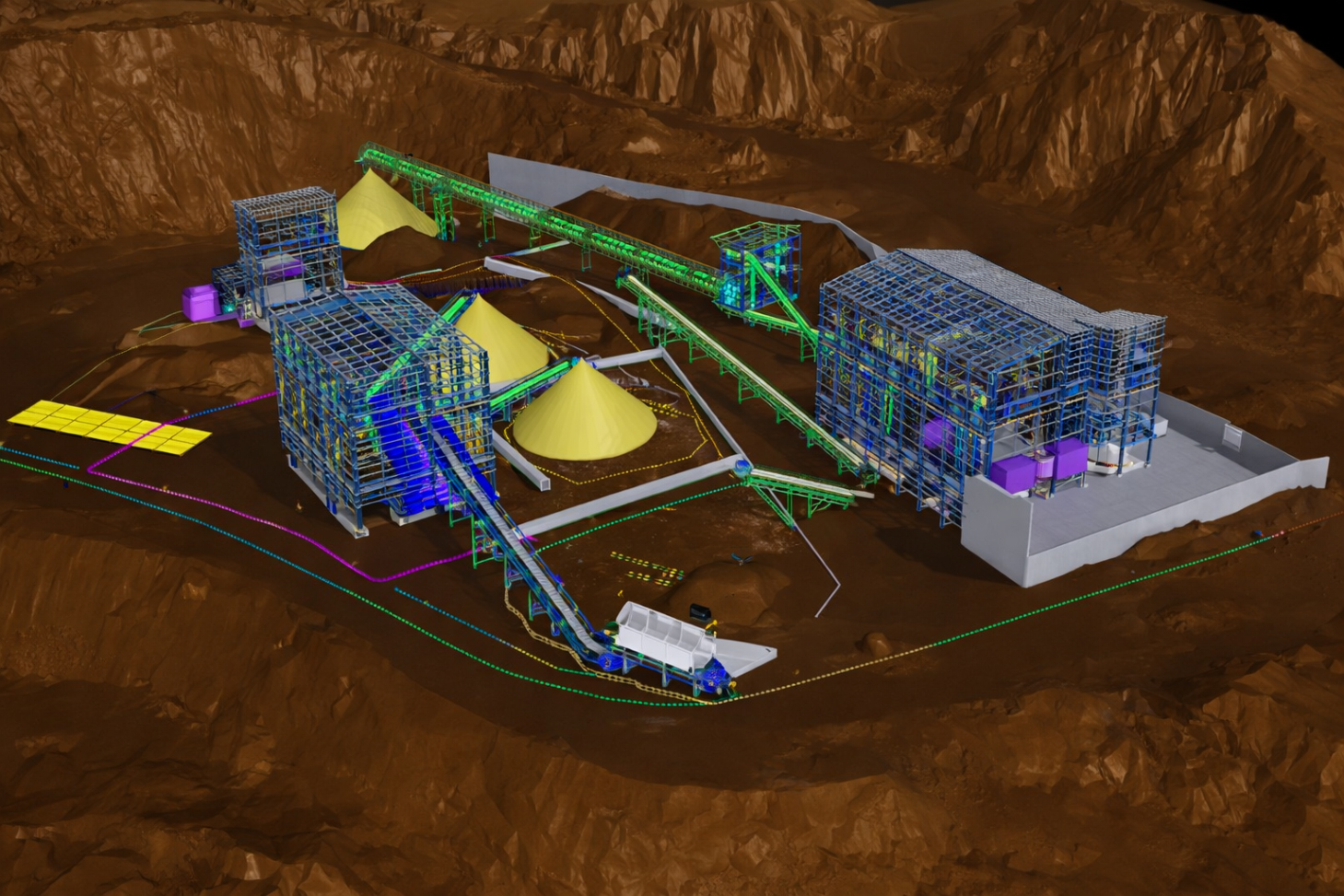 Yoğun Ortam Ayırıcı (DMS) Tesisi Mühendislik İşleri